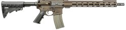 UnBranded AR 223WYFS0001VRBR  UAR-F 223 Wylde 30+1 16" Barrel, Vortex Bronze Cerakote Metal Finish, 15" M-Lok Handguard, Black Collapsible Stock, Textured Black Polymer Grip