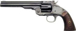 CIMARRON NO.3 SCHOFIELD 44-40 - 7" FS BLUED WALNUT