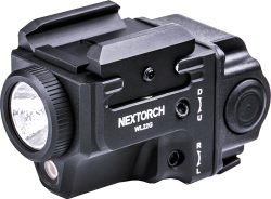 NEXTORCH WL22G COMPACT WEAPON - MOUNTED LIGHT/GRN LASER 650LUM