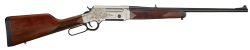 Henry H014D308 Long Ranger Deluxe Full Size 308 Win 4+1 20" Blued Steel Barrel, Engraved Nickel-Plated w/24K Gold Inlay Steel Receiver, American Walnut Stock Right Hand