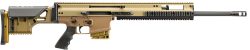 FN 381005452 SCAR 20s NRCH 7.62x51mm NATO 10+1 20" Black Steel Barrel, Flat Dark Earth Anodized Picatinny Rail Aluminum Receiver, Flat Dark Earth Synthetic Adjustable Stock, Black Hogue Rubber Grip