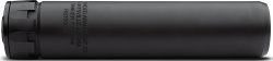 ADVANCED ARMAMENT COMPANY 65006 Ranger 7  30 Cal (7.62mm) Rated Up To 300 Win Mag, Black Stainless Steel/Inconel, 5/8"-24 tpi DT Mount