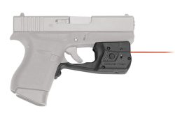 Crimson Trace 0152801 LL-803 Laserguard Pro  Black Red Laser Glock 42/43/43X/48