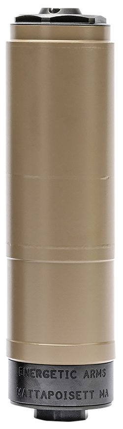Energetic Armament EA16 Ferox Suppressors 5.56mm 1/2x28 FDE Cerakote