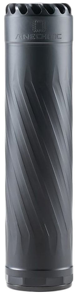 Anechoic X223B Anechox 223L  223/5.56NATO/22-250Swift/223WSSM 1.62" Black Titanium/Stainless Steel 1/2"x28