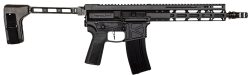 Global Ordnance LLC 197892004862 Monolithic  5.56 NATO 12.50" Black Barrel, M-LOK Handguard, Picatinny Rail Receiver, Black Polymer Grip