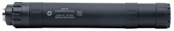 Gemtech 12126 Lunar-45  45 ACP 1.375" Black Aluminum/Titanium .578-28 tpi