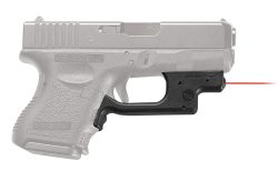 Crimson Trace 0123401 LG-436 Laserguard  Black Red Laser Glock Compact & Subcompact