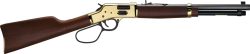 HENRY BIG BOY BRASS 44MAG/SPL - SIDE GATE 16.5" OCTAGON WALNUT