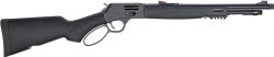 HENRY X MODEL LEVER 45LC - 17.4" TB BLUED BLACK SYN.