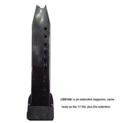Beretta Factory PX4 Extended Magazine 9mm Black Steel 20/rd