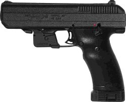 40S/W gun w/trigger-guard-mount laser 10 shot 4.5IN BBL