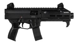 CZ-USA 91421 Scorpion 3+  9mm Luger 20+1 7.80" Cold Hammer Forged Threaded Barrel, Fiber-Reinforced Polymer Frame, Double Stack Polymer Magazine, Ambidextrous Thumb Safety