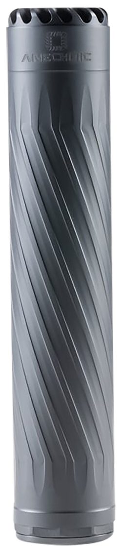 Anechoic X223LB Anechox 223L  223/5.56NATO/22-250Swift/223WSSM 1.62" Black Titanium/Stainless Steel 1/2"x28