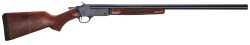 Henry H015410 Single Shot  410 Gauge with 26" Barrel, 3" Chamber, 1rd Capacity, Blued Steel Finish & American Walnut Stock Right Hand (Full Size)