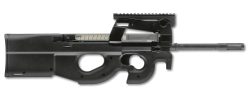 FN 3848950440 PS90  5.7x28mm 10+1 16" Black Ported Barrel, Black w/Picatinny Rail Aluminum Receiver, Matte Black Synthetic Bullpup w/Thumbhole Stock, Ambidextrous