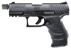 Walther Arms 5100301 PPQ M2 SD Tactical 22 LR 12+1 4" Threaded Black Steel Barrel, Matte Black Tenifer Aluminum/Serrated Slide, Black Polymer Frame w/Picatinny Rail, Black Polymer Grips