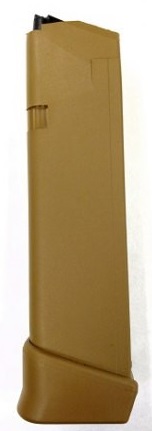 GLOCK MAG G19X 9MM 19RD COYOTE PKG