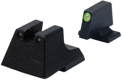 HK 51000935   Green Tritium Black Frame Fits HK VP/HK45/P30