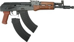 PIONEER ARMS HELLPUP PRO - 11.25" 7.62X39 WOOD FURNITURE