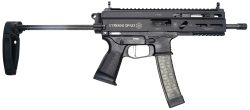 Grand Power 850003223124 Stribog SP9A3 9mm Luger 30+1 Black PDW Tailhook Brace