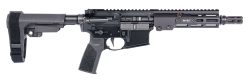 Geissele Automatics 08-518B Super Duty Mod 1 300 Blackout 8" Black Threaded Barrel, Black Aluminum Receiver w/Picatinny Rail, Synthetic SB Tactical SBA3 Brace, Black A17 Grip