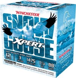 WINCHESTER SNOW GOOSE 12GA 3" - 1-1/4OZ #BB 25RD 10BX/CS