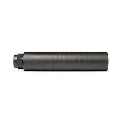 Q Blind Tiger QD Suppressor 7.62mm(.30 Cal) 1.75" Dia 7" Length  Stainless Steel Melonite Finish Rearend Included