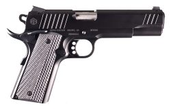 Alpha Foxtrot AA27X4ENA-XQBK08-WBS AF1911  Full Size Frame 9mm Luger 8+1 5" Black QPQ Stainless Steel Serrated Slide, Black QPQ Serrated Polymer Grip