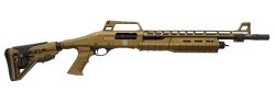 Silver Eagle Arms RZ17TACSB RZ17  12 Gauge Pump 4+1 18.50" Black Bronze Steel Barrel,  Bronze Receiver, Bronze Synthetic Stock, Picatinny Rail Forend, Bronze Polymer Grip