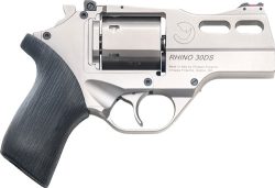 CHIAPPA RHINO 30DS 10MM 3" BBL - 6 SHOT NICKLE SA/DA