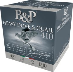 B&P 410 2.5" 1/2OZ #6 - 1210FPS 250RD CASE LOT