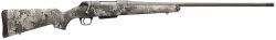 Winchester Repeating Arms 535800289 XPR Extreme 6.5 Creedmoor 3+1 22" Tungsten Cerakote Fluted Threaded Barrel & Drilled & Tapped Steel Receiver, Fixed TrueTimber VSX Synthetic Stock