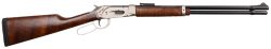 Gforce Arms GFLVRNKLS Saddlehorn  410 Gauge 2.5" 9+1 20" Nickel Barrel/Rec, Turkish Walnut Stock, Adj. Fiber Optic Sights