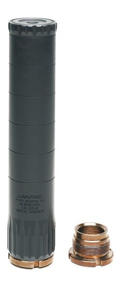 Lantac Usa 01-SUP-MSPEC556S M-Spec 223/5.56 Stainless Steel 1/2"x28