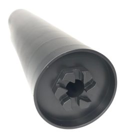 Fuqua Precision Machining DACH30TIBLK Dirty Dachshund 30Cal 1.60" Black Titanium 1.375"x24