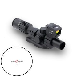 BURRIS OPTICS RT6 1-6X24MM ILL BAR FFE RED