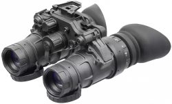 AGM Global Vision 12UN41284153011 UNVG  Night Vision Goggles Black 1x 64-72 Ip/mm Resolution