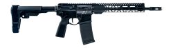 Faxon Firearms FXPRO6A125GA1075 Pro  6mm ARC 10+1 12.50" Black Nitride Match Grade Threaded Barrel, Black Aluminum Receiver w/Picatinny Rail, M-LOK Handguard, Black SB Tactical SBA3 Brace, Ergonomic G