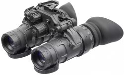 AGM Global Vision 12UN41284124111 UNVG  Night Vision Goggles Black 1x 64-72 Ip/mm Resolution