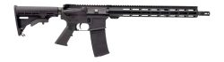 Andro Corp Industries 55616BB ACI-15 Bravo 5.56 NATO 30+1 16" Black Nitride Threaded Barrel, Black Anodized Aluminum Receiver w/Picatinny Rail, M-LOK Handguard, M4 Black Polymer Stock, A2 Grip, Ambide