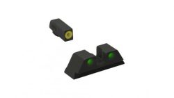 Meprolight ML41231 Hyper-Bright Yellow Ring Front/Green Rear Sights for Kimber DASA Revolvers