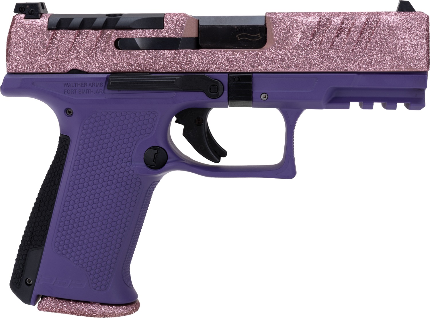 Walther Arms PDP F-Series Sports South Exclusive 9mm Luger 4″ Polygonal Rifled Barrel, Optic Ready/Serrated Slide Polymer Frame w/Picatinny Rail