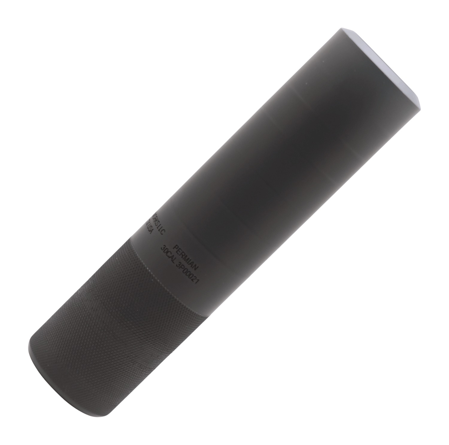 Fletcher Rifle Works PERM9BLK Permian 9mm 1.62″ Black Stainless Steel 1.375″x24