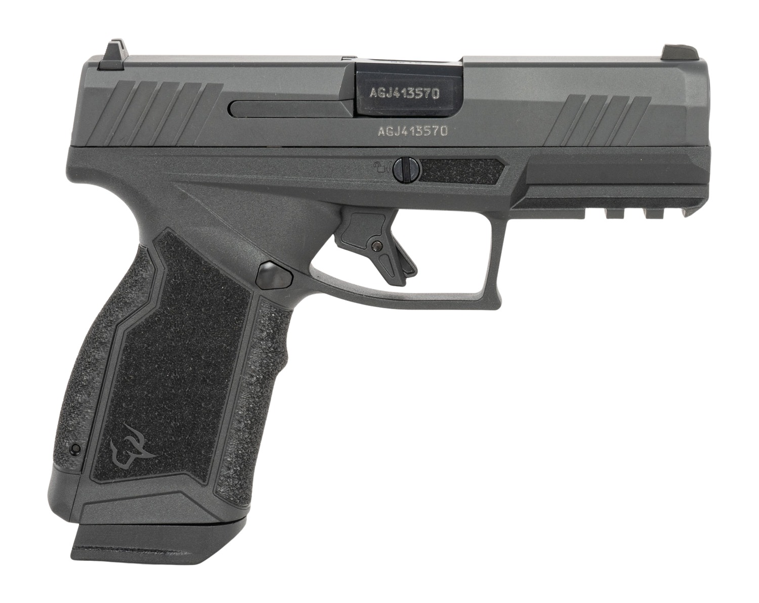 Taurus 1-GX4CR941-5X10 GX4 Carry Compact 9mm Luger 15+1 3.70″ Satin Black DLC Barrel, Black Gas Nitride Alloy Steel Serrated Slide, Matte Black Stainless Steel Frame w/Picatinny Rail, Interchangeable
