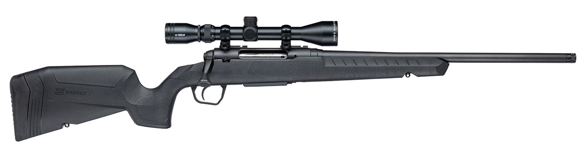 Savage XP 308 Win Black 20 3-9X40 4RD