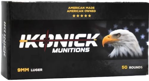 IKONICK USA 9MM 147GR FMJ – SUBSONIC 50RD 20BX/CS
